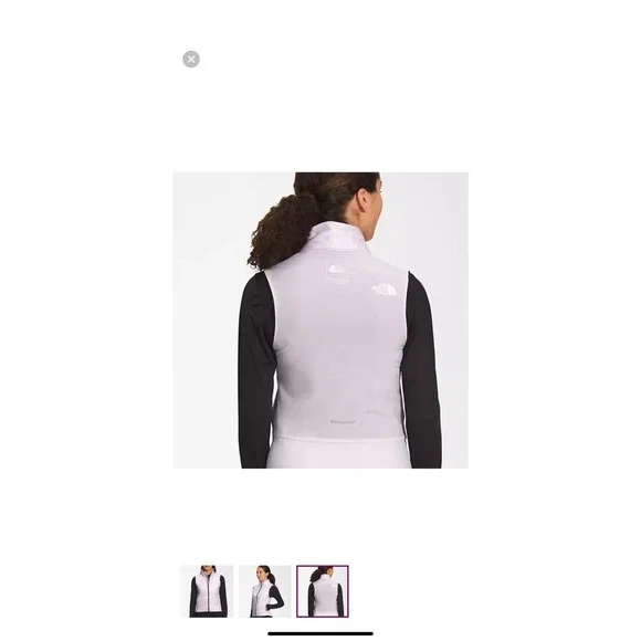 The North Face Vest Womens XL Winter Warn Insulated Lightweight Lavender Fog New - Picture 6 of 9
